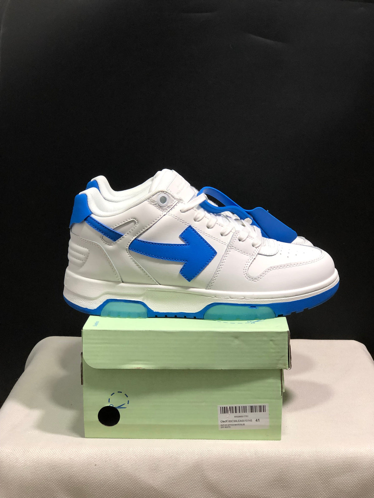 Off-White Out Of Office Low-Top Sneakers White Blue