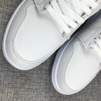Air Jordan 1 Mid White Sneakers with Translucent Outsole