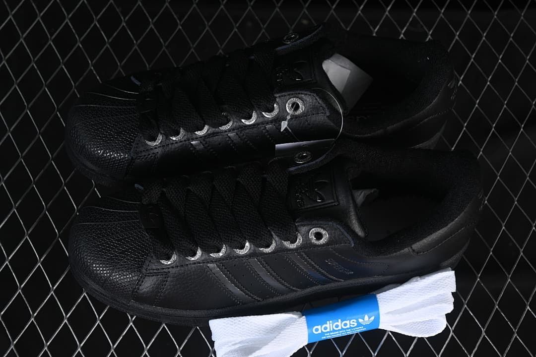 adidas Superstar II Black Sneakers JQ3914