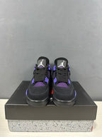 Jordan Air Jordan 4 Retro Black Blue Sneakers CT8527-018