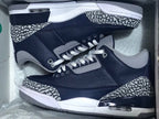 Jordan 3 Midnight Blue Men's Sneakers