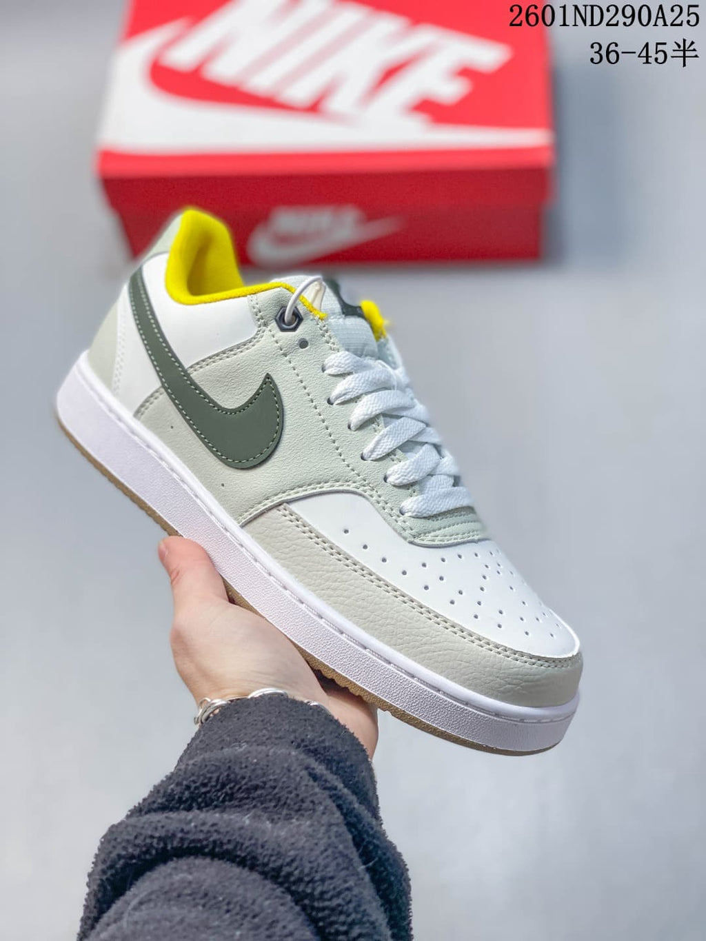 Nike Court Vision Low Sneakers in Mixed Colors