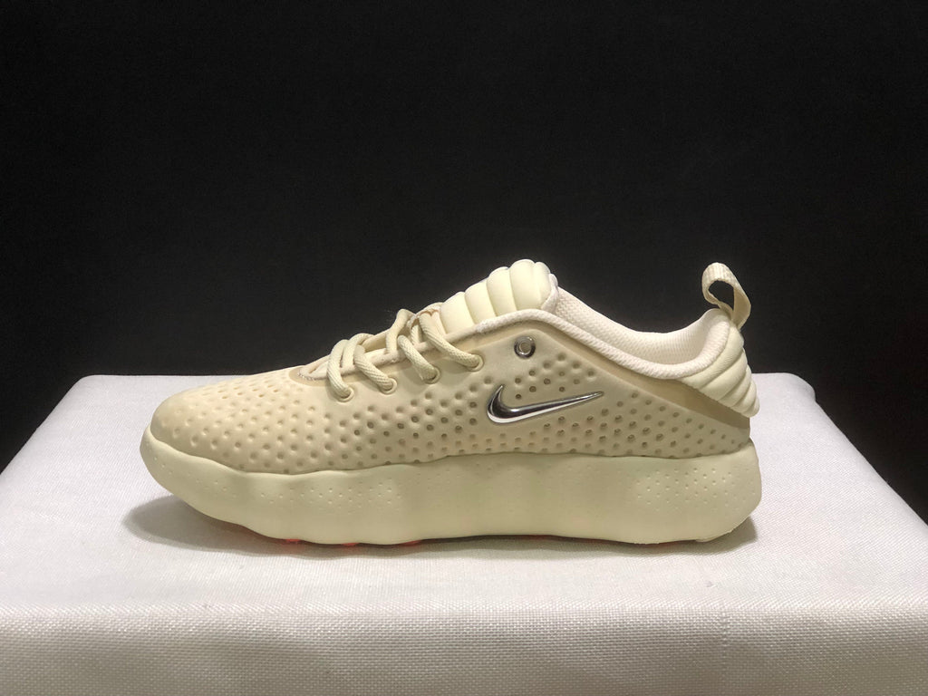 Nike Mind 002 Cream Training Sneakers Orange Accents