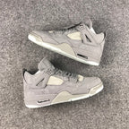 Jordan 4 KAWS Sample High-Top Sneakers in Grey