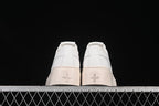 SMFK S0002B2 White Platform Canvas Sneakers