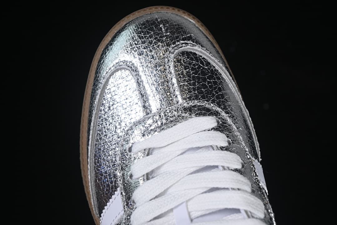 Adidas Samba OG JR0035 Silver Metallic Sneakers