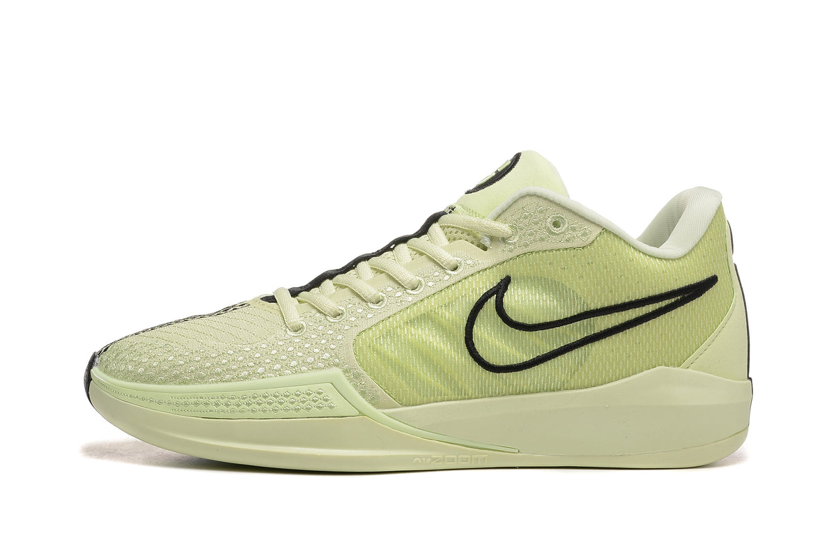 Nike Sabrina 10 Basketball Shoes in Pale Yellow and Black