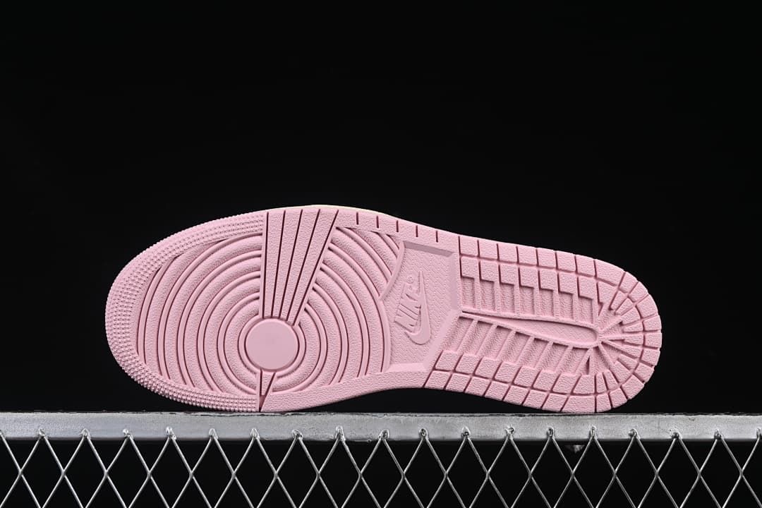 Jordan 1 Low OG Pink and Sail Sneakers DM7866-600