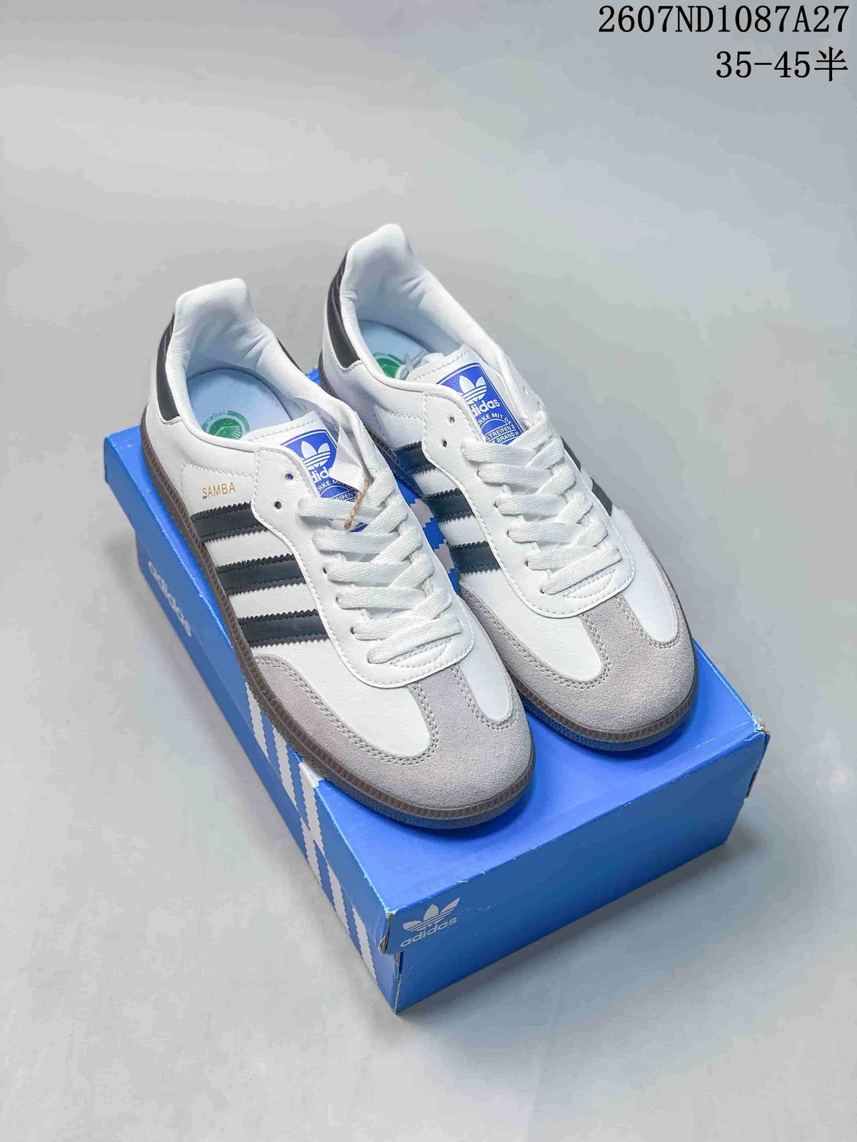 adidas Originals Samba ADV White Black Low-Top Sneakers