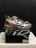 OFF-WHITE Be Right Back Sneakers Olive Black Orange