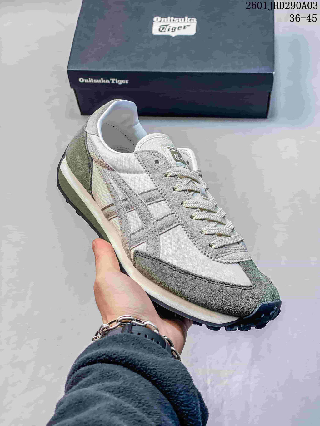 Onitsuka Tiger EDR 78 Retro Sneakers Off-White Gray-Green