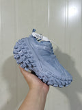Chunky Mesh Trail Sneakers in Moon Gray