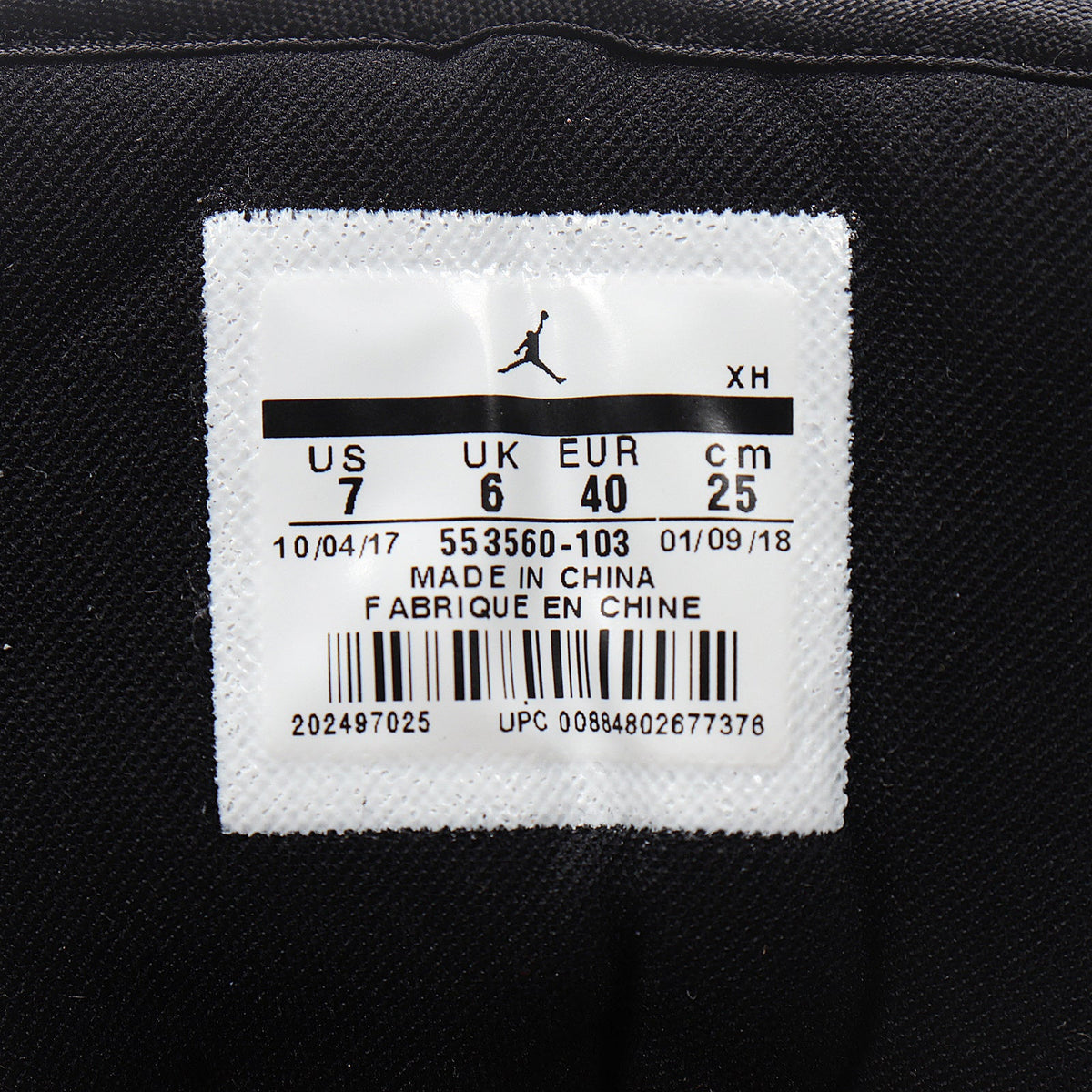 Jordan Air Jordan 1 Low Panda Black White Sneakers 553560-103