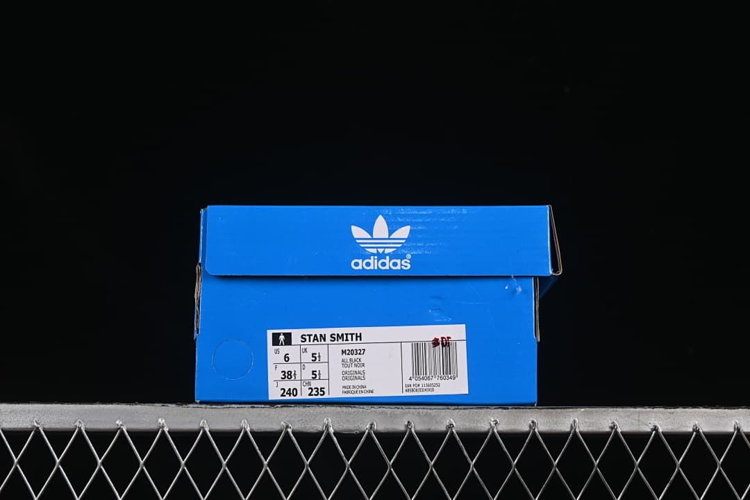 Adidas Stan Smith M20327 Black Low-Top Sneakers