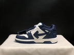Off-White Out Of Office Low-Top Sneakers Navy White