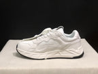 Off-White White Leather Low-Top Casual Sneakers