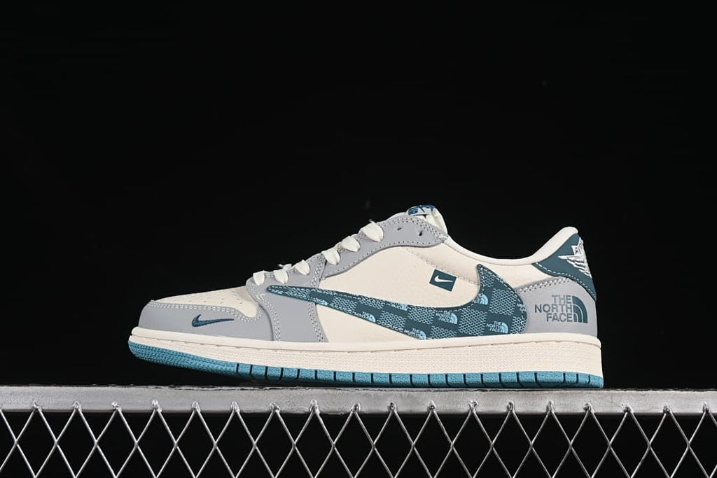 Air Jordan 1 Low OG SP Blue Plaid Sneakers