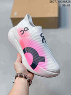 On Cloudboom Strike LS Slip-On Sneakers White Pink
