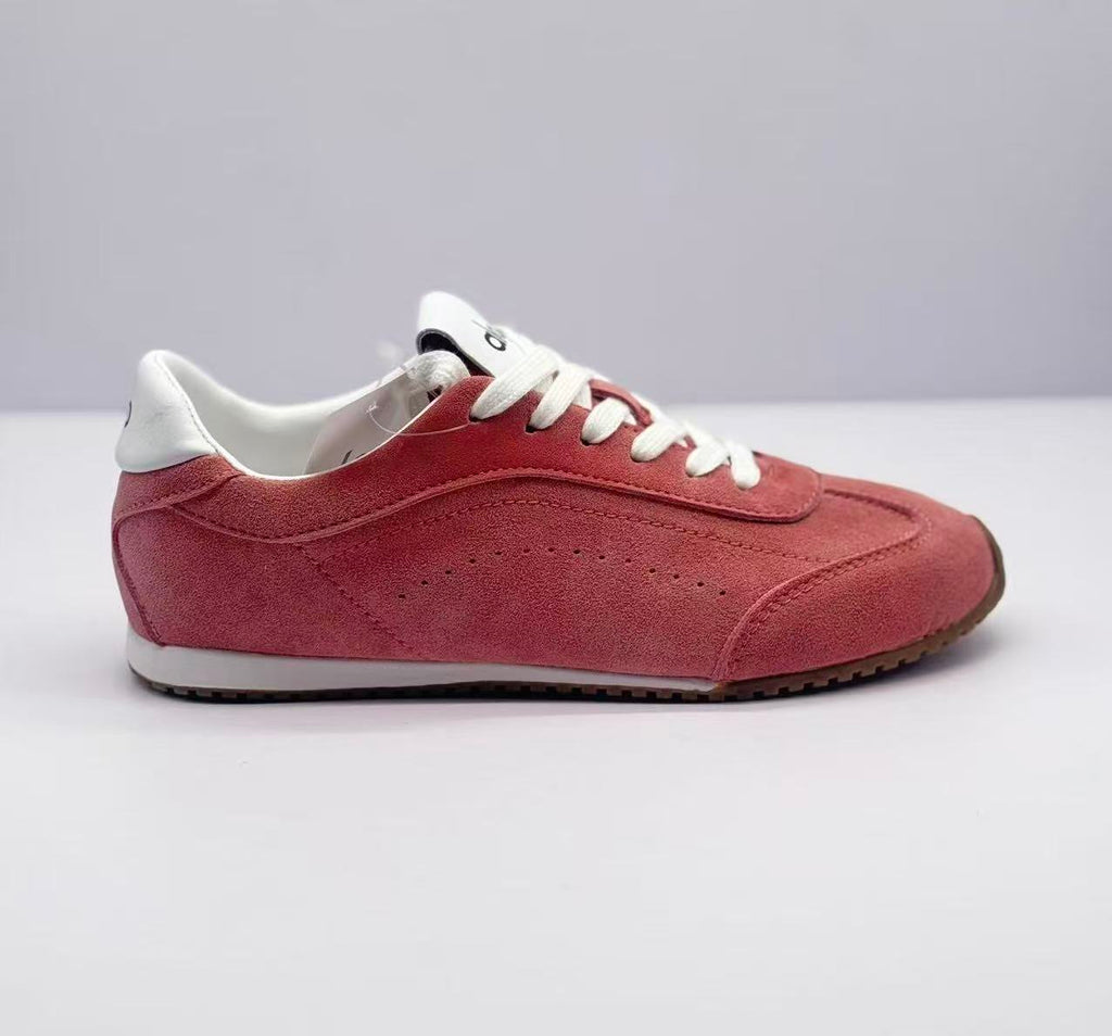 Alo Pink Low-Top Sneakers