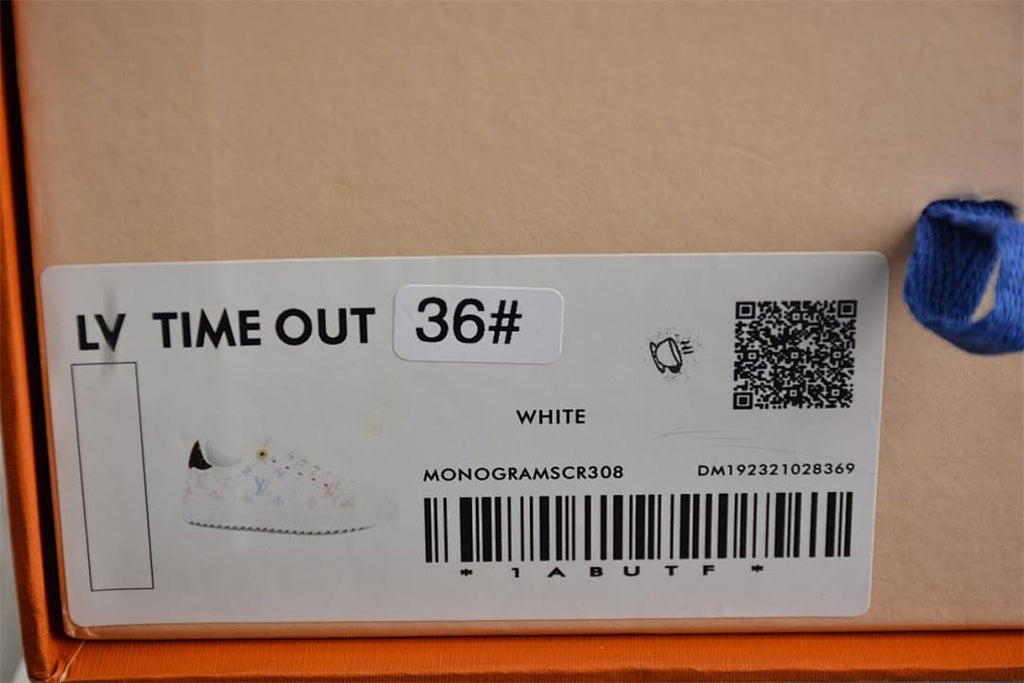 Louis Vuitton Time Out Low Top Platform Sneaker, White Multicolor
