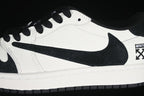 Air Jordan 1 Low OG SP Black and White Sneakers