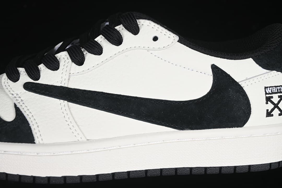 Air Jordan 1 Low OG SP Black and White Sneakers
