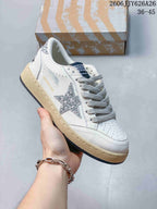 Golden Goose SURARN Star Low-Top Sneakers, White