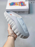 Nike Mind 001 Slide Sandals White/Light Gray 2607VD290A20