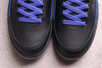 Jordan 2 Low x Off-White Black Blue Sneakers DM7866-14