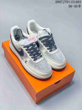 Nike Air Force 1 ’07 Low LV-Style Monogram Sneakers
