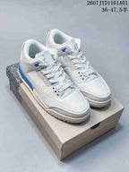 Jordan Air Jordan 3 Lucky White and Blue Sneakers DM0967-101