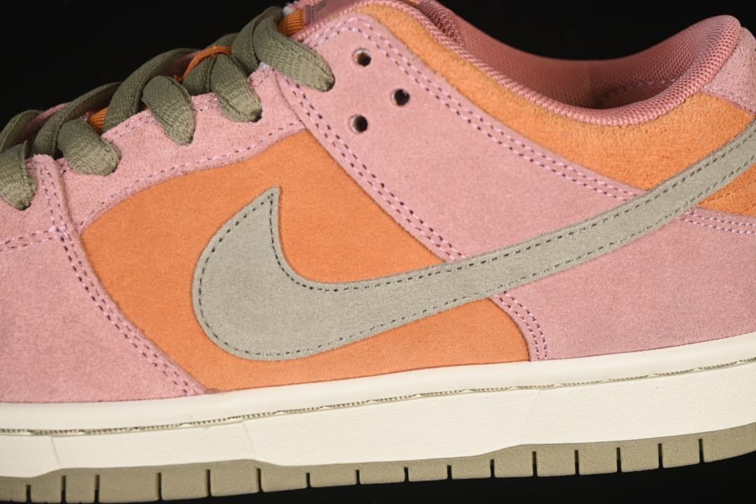 Nike SB Dunk Low Pro Pink and Orange Sneakers HJ4135-600