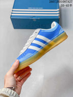 adidas Originals Samba ADV Sneakers Blue White Gum Sole