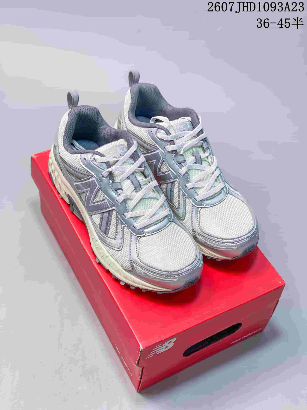 New Balance 410 V5 Low-Top Sneakers Silver Gray JHD1093A23