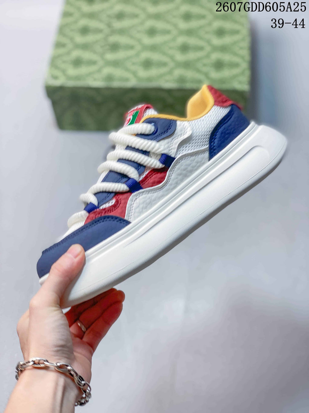Gucci x Senma 722050QEE Multicolor Low-Top Sneakers