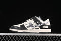 Nike SB Dunk Low Stüssy Black and White Graffiti Sneakers