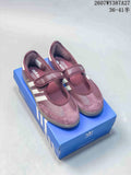 adidas Originals Samba Jane Burgundy Mary Jane Sneakers