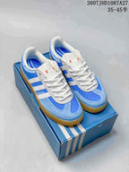 adidas Originals Samba ADV Sneakers Blue White Gum Sole