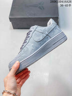 Nike Air Force 1 ’07 Low Sneakers in Silver Gray