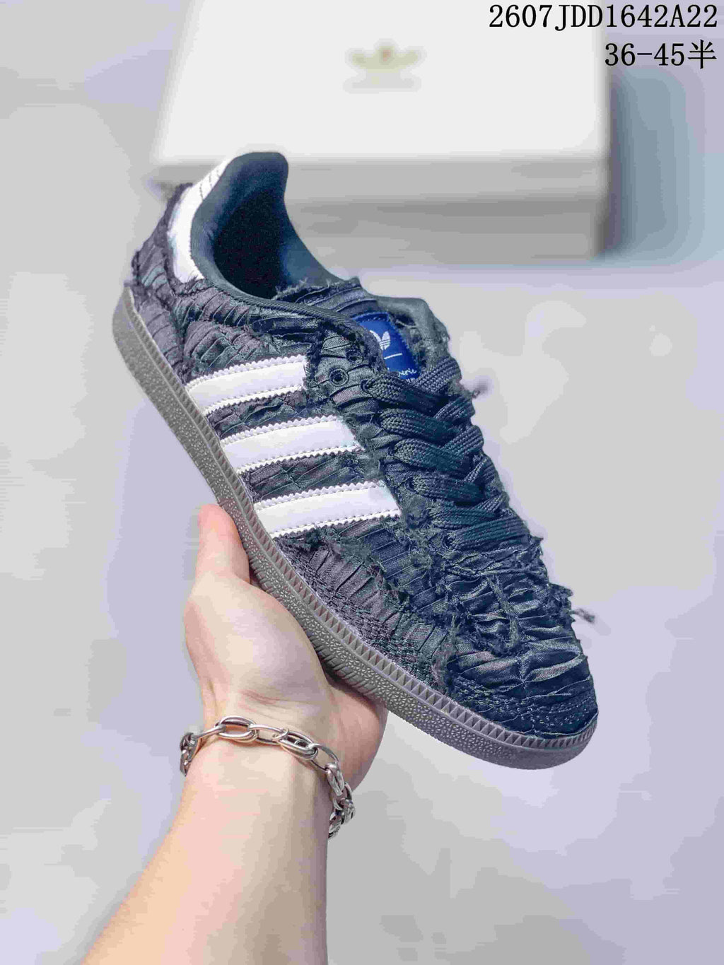 adidas Originals x Caroline Samba OG Sneakers Black White