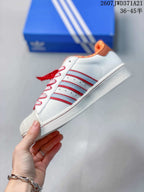 Adidas Superstar Supermodified White Red Sneakers