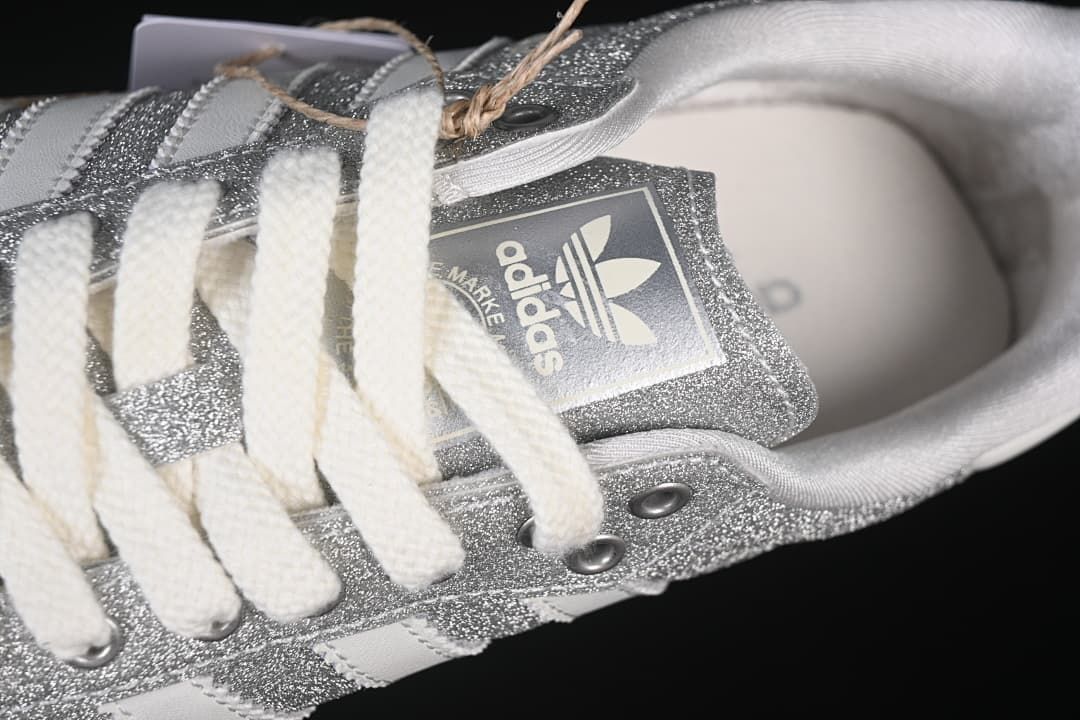 adidas Samba OG Silver Glitter Sneakers KI6264