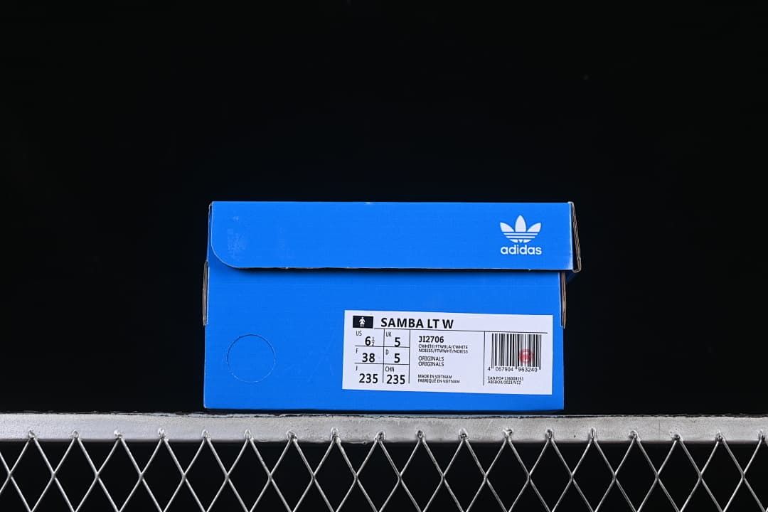 adidas Samba LT JI2706 White Black Sneakers