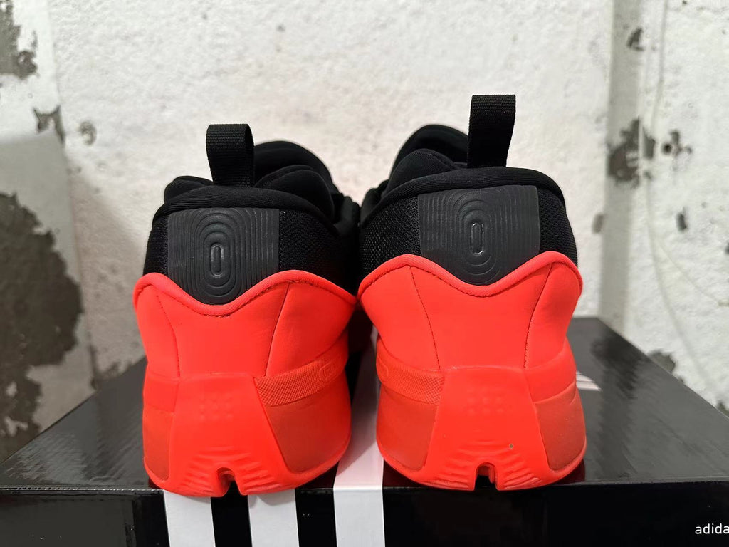 Adidas Dame 9 Basketball Shoes Black and Red