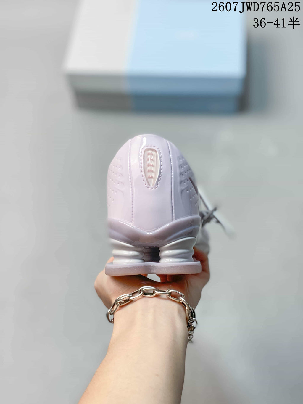 Nike Shox Z Calistra Women's Mary Jane Sneakers Pearl Pink