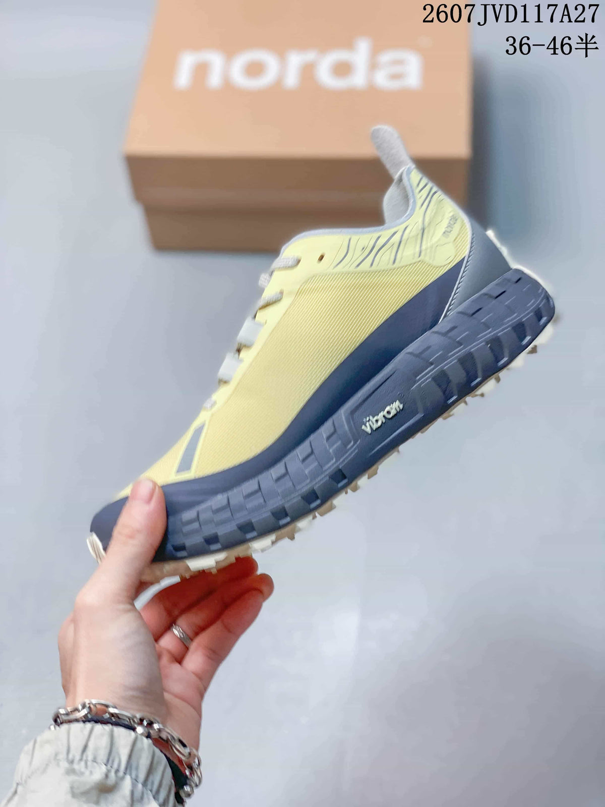 norda 712770UOI Hiking Sneakers Yellow and Gray