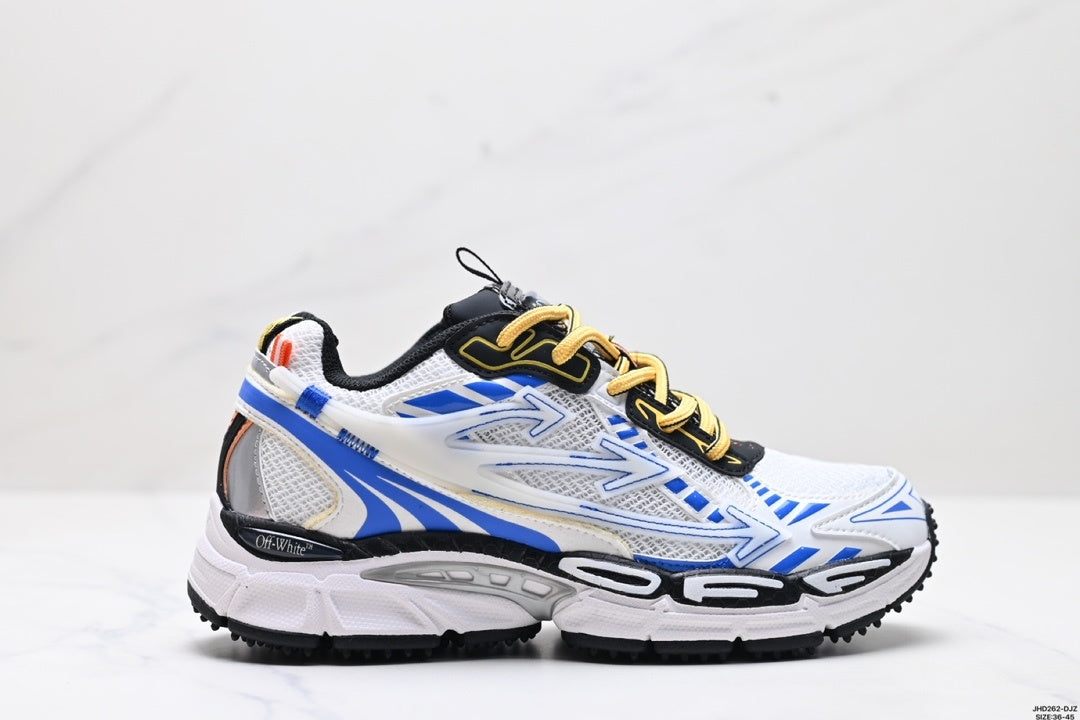 Off-White Be Right Back Sneakers White Blue Black