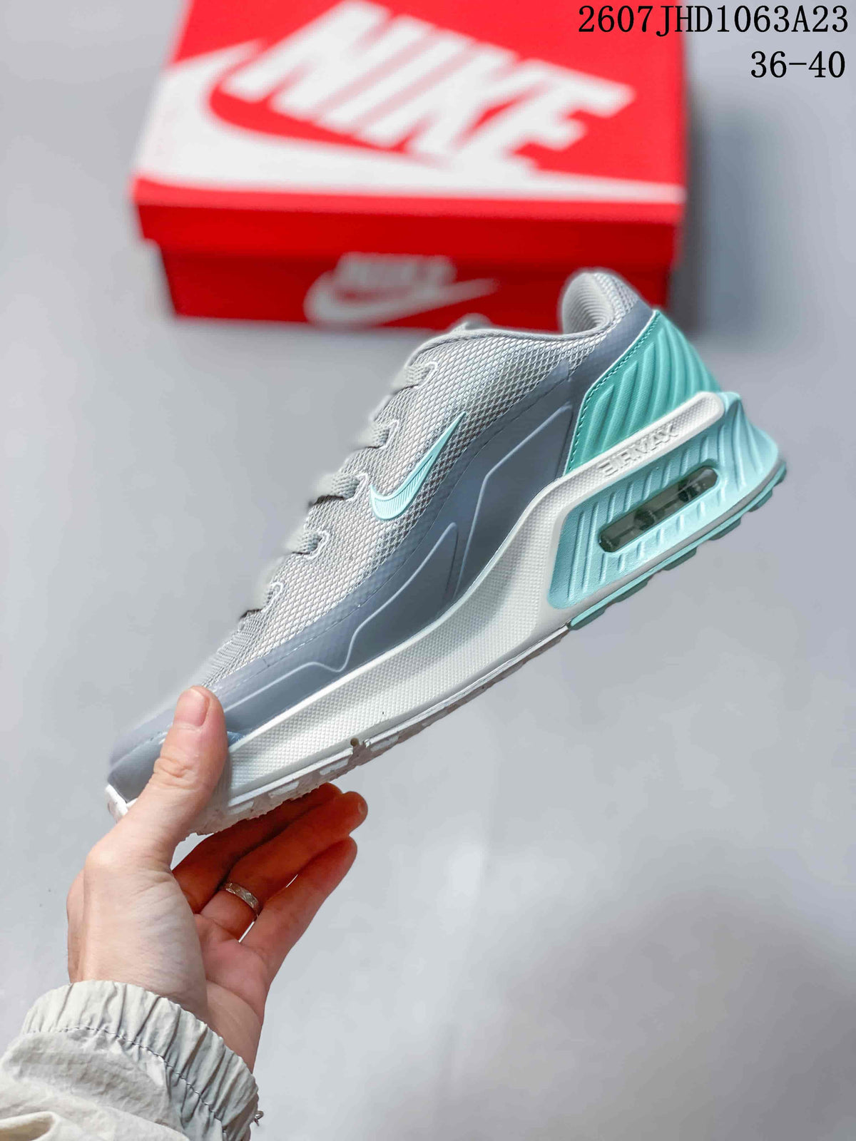 Nike Air Max Viva Sneakers Gray Turquoise 712330TIT