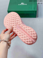 Lacoste JXD1001A01 Pink Lace-Up Sneakers