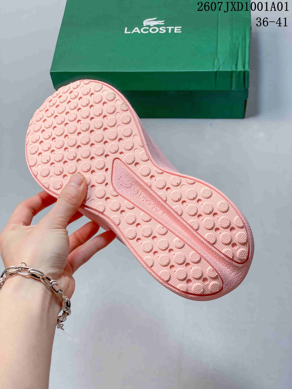 Lacoste JXD1001A01 Pink Lace-Up Sneakers